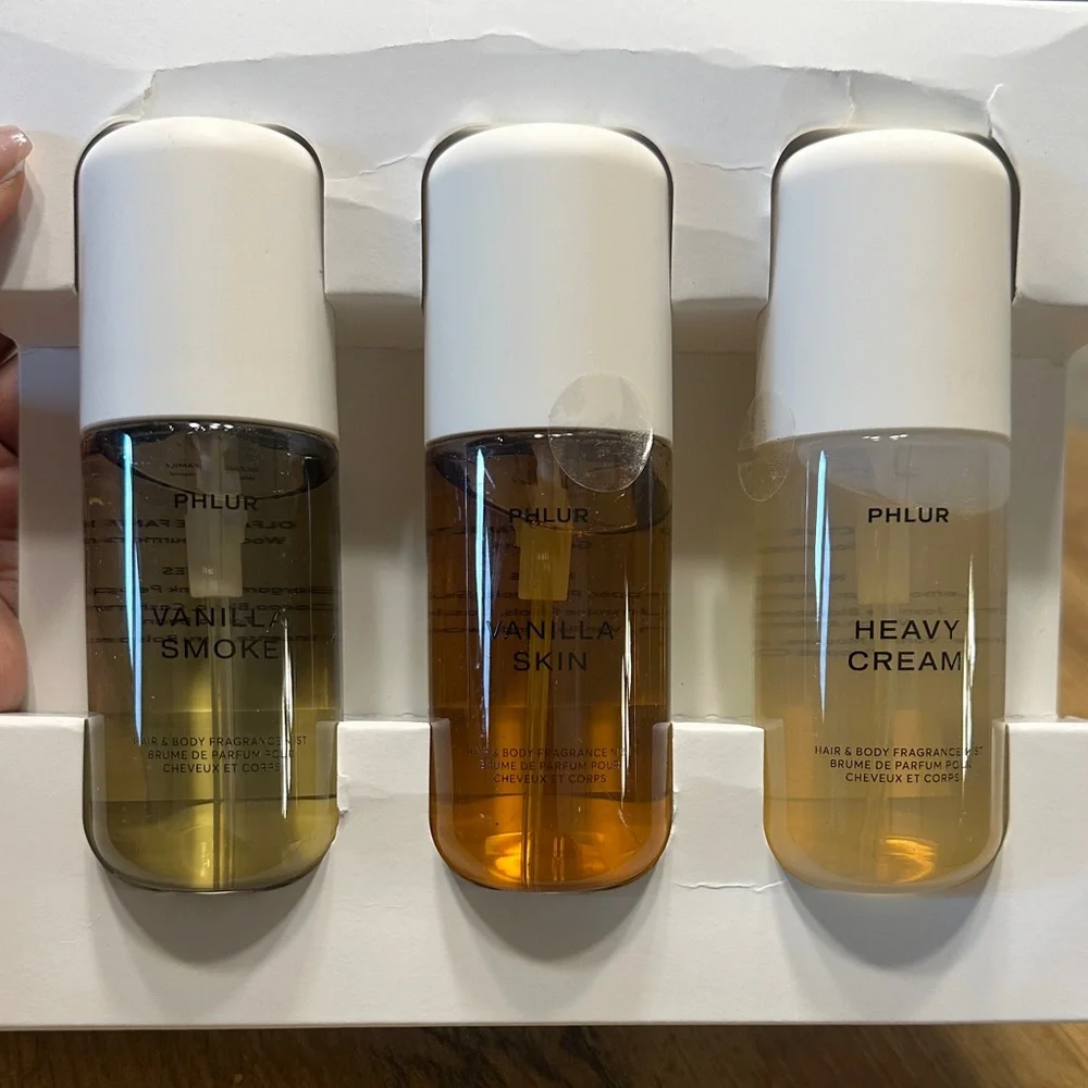 Phlur Decadent Layering Set - Vanilla Skin, Vanilla Smoke, Heavy Cream - Picture 3 of 4
